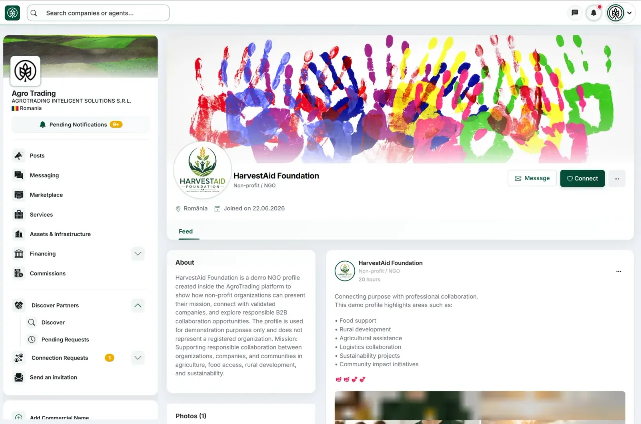 ONG-uri și organizații cu rol social sau economic